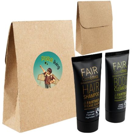 travel set met douchegel en shampoo 2x 30 ml