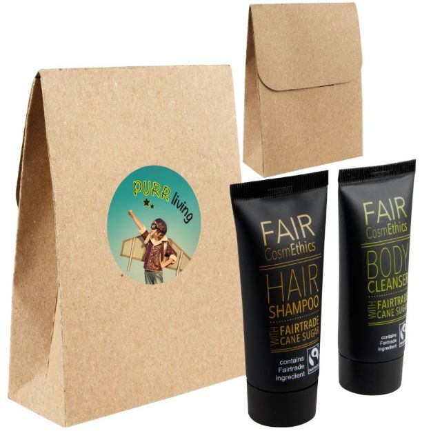 travel set met douchegel en shampoo 2x 30 ml