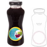 appel en vlierbessap van vers fruit custom 200 ml