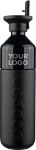 dopper insulated black 580 ml flip straw