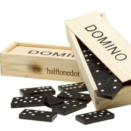 dominospel enid gerecycled hout