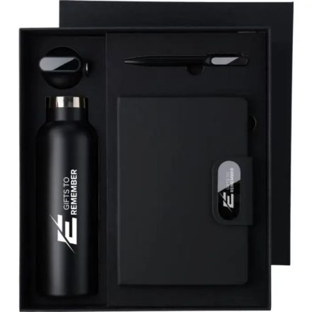 kantoorcadeauset 3-delig erren gerecycleerd rvs