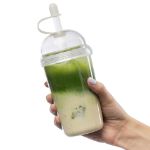 r-pet reisbeker glow 500 ml voor koude dranken
