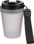 transparante reisbeker lush 350 ml met polskoord