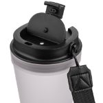 transparante reisbeker lush 350 ml met polskoord