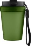 transparante reisbeker lush 350 ml met polskoord