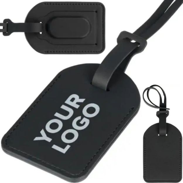 kofferlabel met tracker isen recycled pu