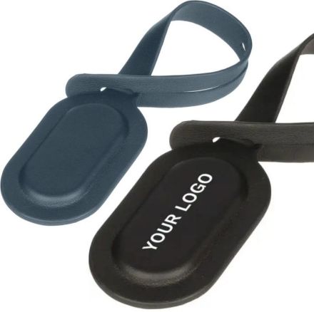 kofferlabel met tracker kaia recycled pu