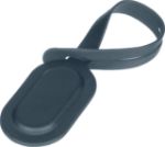 kofferlabel met tracker kaia recycled pu
