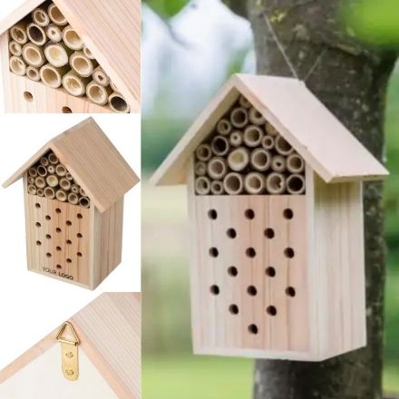 bijenhuisje fahim hout voor solitaire bijen