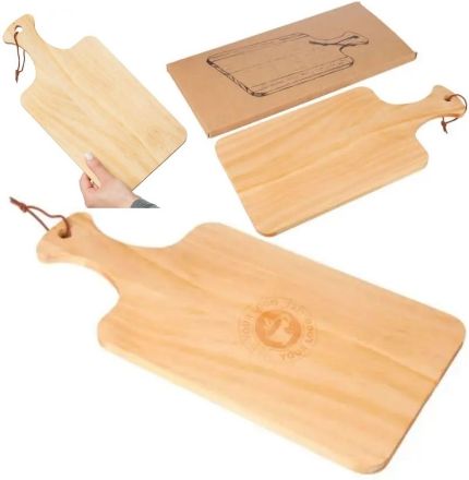 snijplank daxton grenenhout met handvat
