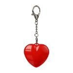 sleutelhanger met lampje gleamo hartvorm