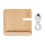 draadloze oplader tribu bamboe 3-in-1