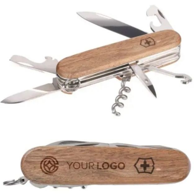 victorinox zakmes huntsman wood 13-delig