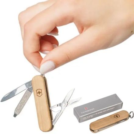 victorinox zakmes classic sd wood met 5 functies