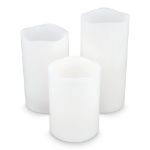 koselys 3-delige set led-waxkaarsen op batterijen