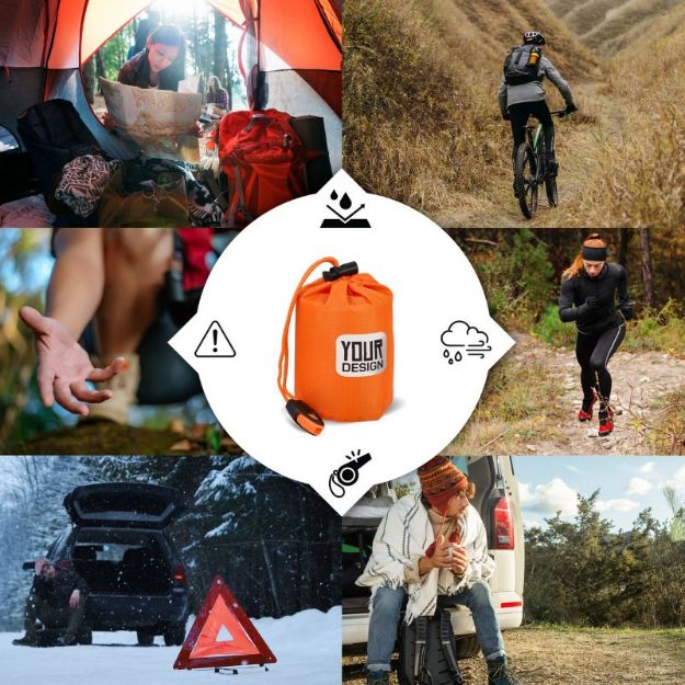 outdoor survival nood-thermoslaapzak