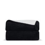 gecombineerde coral fleece deken 120 x 150 cm