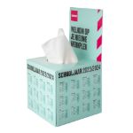 tissue box met flap