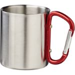 geïsoleerde beker met karabijnhaak 200 ml
