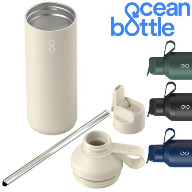 ocean bottle peak go flip deksel rietje 710 ml