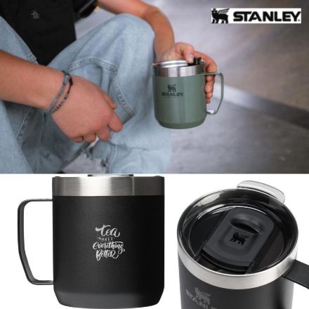 stanley everyday roestvrijstalen campingmok 350 ml