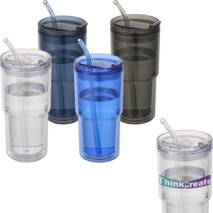 archer dubbelwandige plastic beker 480 ml