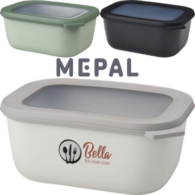 mepal cirqula rechthoekige multikom van 1500 ml