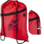 oriole r-pet tas met trekkoord en voorvak met rits