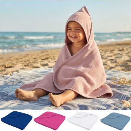handdoek met capuchon voor baby's