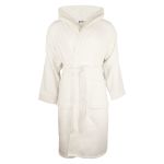 sophie muval velours badjas met capuchon, 380gr/m2