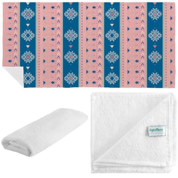 handdoek rpet microvezel 140x70cm, 250 gr/m2