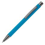 balpen metaal new york rubberised blauwschrijvend