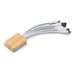oplaadkabel bamboe met r-pet