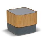 draadloze speaker bamboe vierkant 3w