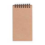 zaadpapier notitieboekje en zelfklevende memoblaad