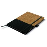 notitieboek a5 van kurk en vegan leder