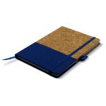 notitieboek a5 van kurk en vegan leder
