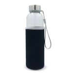 waterfles glas met sleeve 500 ml
