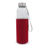 waterfles glas met sleeve 500 ml