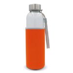 waterfles glas met sleeve 500 ml