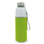 waterfles glas met sleeve 500 ml