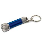metalen sleutelhanger met 3 led lampjes