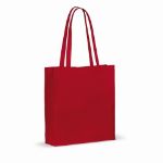 draagtas recycled katoen met bodem 140g/m2