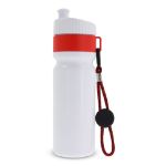sportfles met rand en koord 750 ml