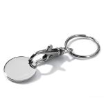sleutelhanger winkelwagenmuntje
