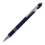 balpen paris metaal rubberised blauwschrijvend