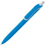balpen click softtouch recycled abs blauwe inkt