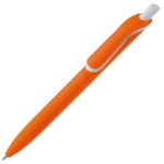 balpen click softtouch recycled abs blauwe inkt