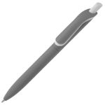 balpen click softtouch recycled abs blauwe inkt